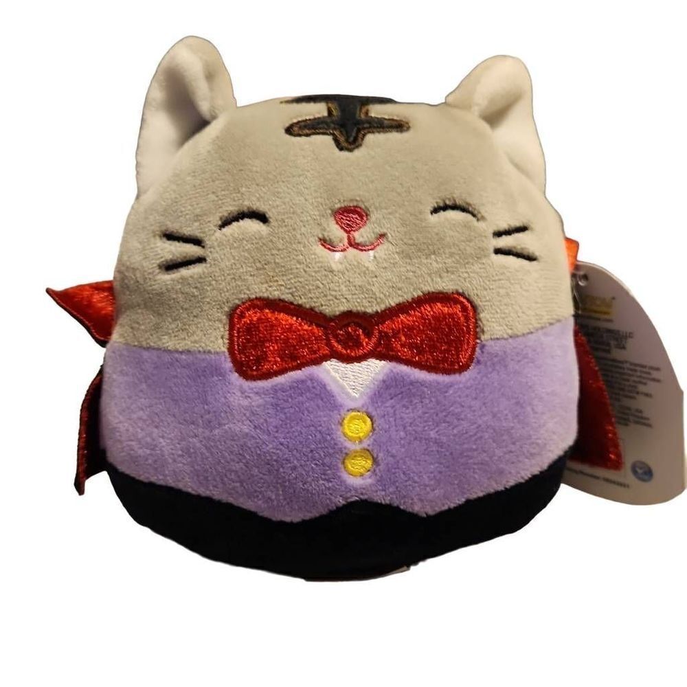 Squishmallows Vampire Tally Cat Plush - 5 inch